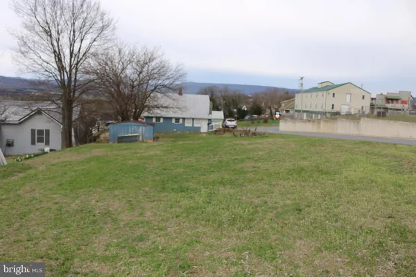 a view of house with garden and car parked