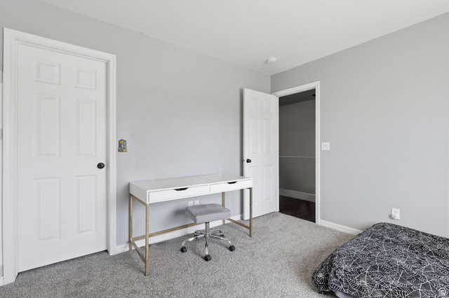 1652 West 800 South Lehi, UT 84043 - Photo 21 of 27 Bedroom featuring light colored carpet and baseboards