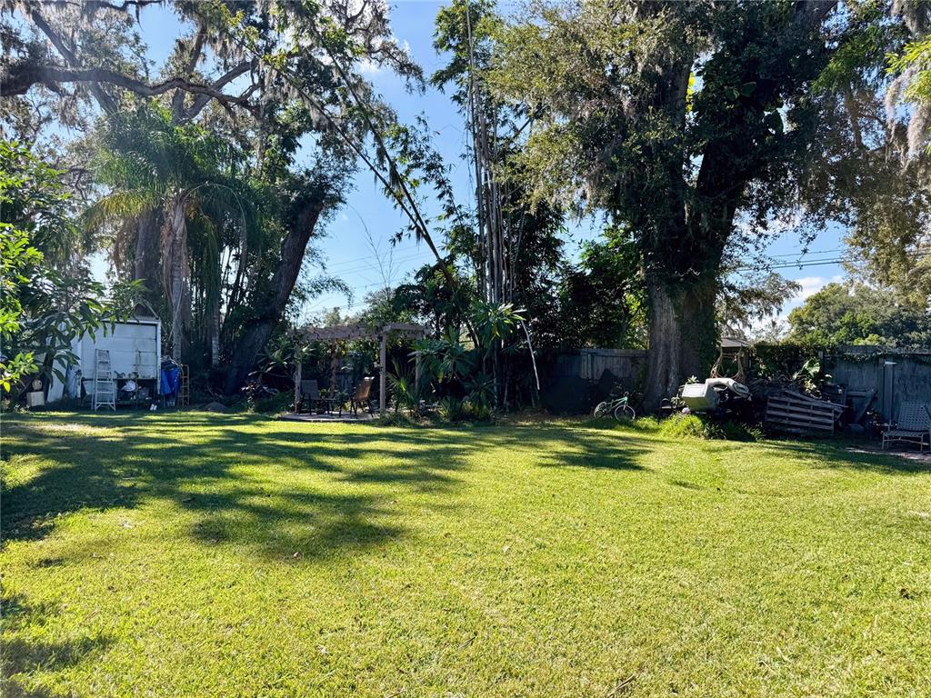 2908 Forest Circle Seffner, FL 33584 - Photo 44 of 46 a view of a swimming pool and trees in the background