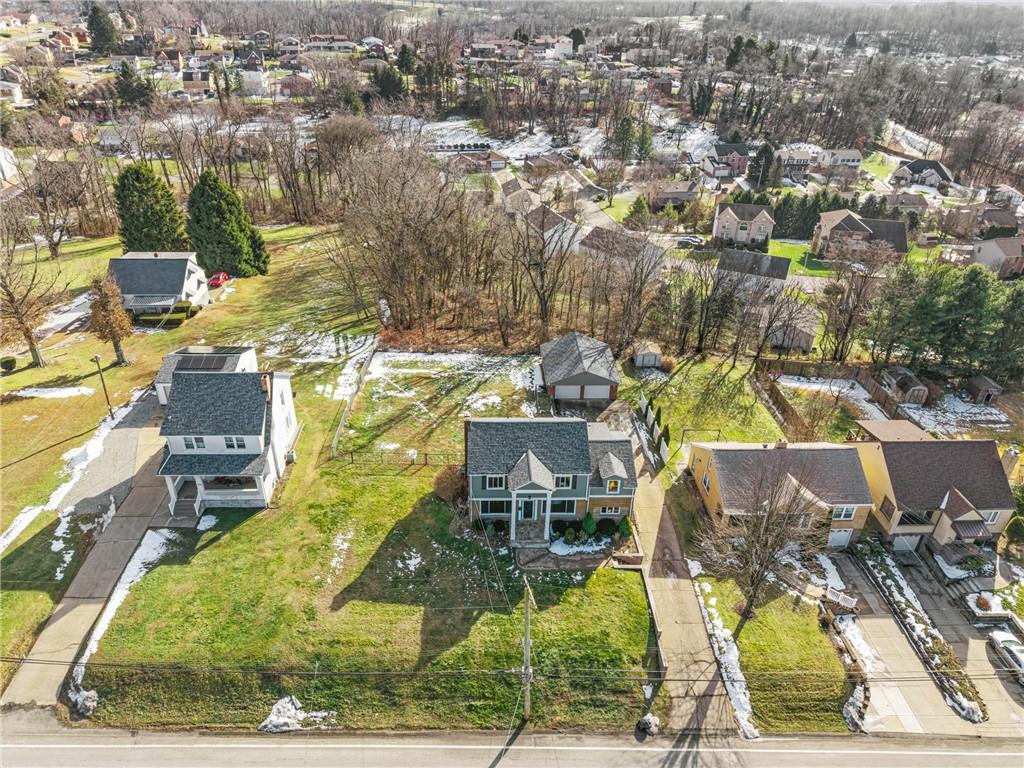 1430 James Street Monroeville, PA 15146 - Photo 36 of 36 an aerial view of a swimming pool with outdoor seating