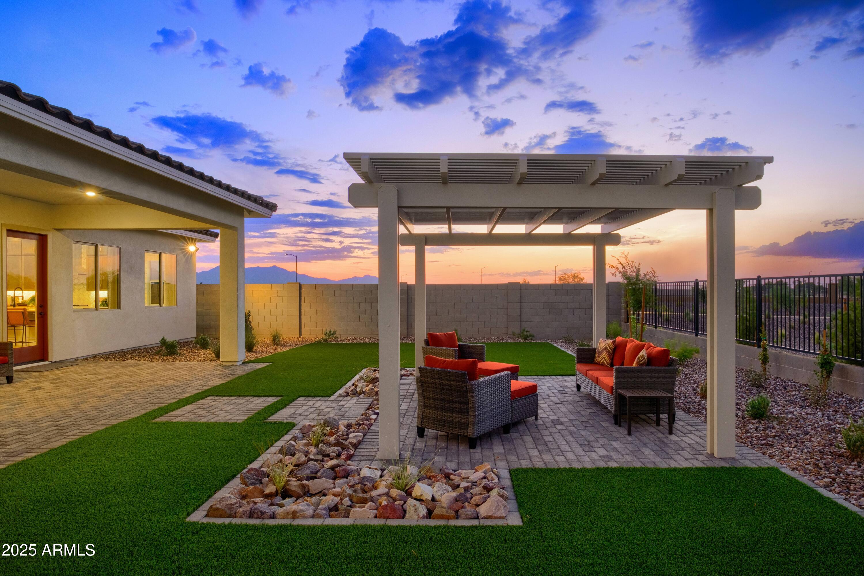 5125 West Coplen Farms Road Laveen, AZ 85339 - Photo 43 of 77 SAMPLE BACK YARD