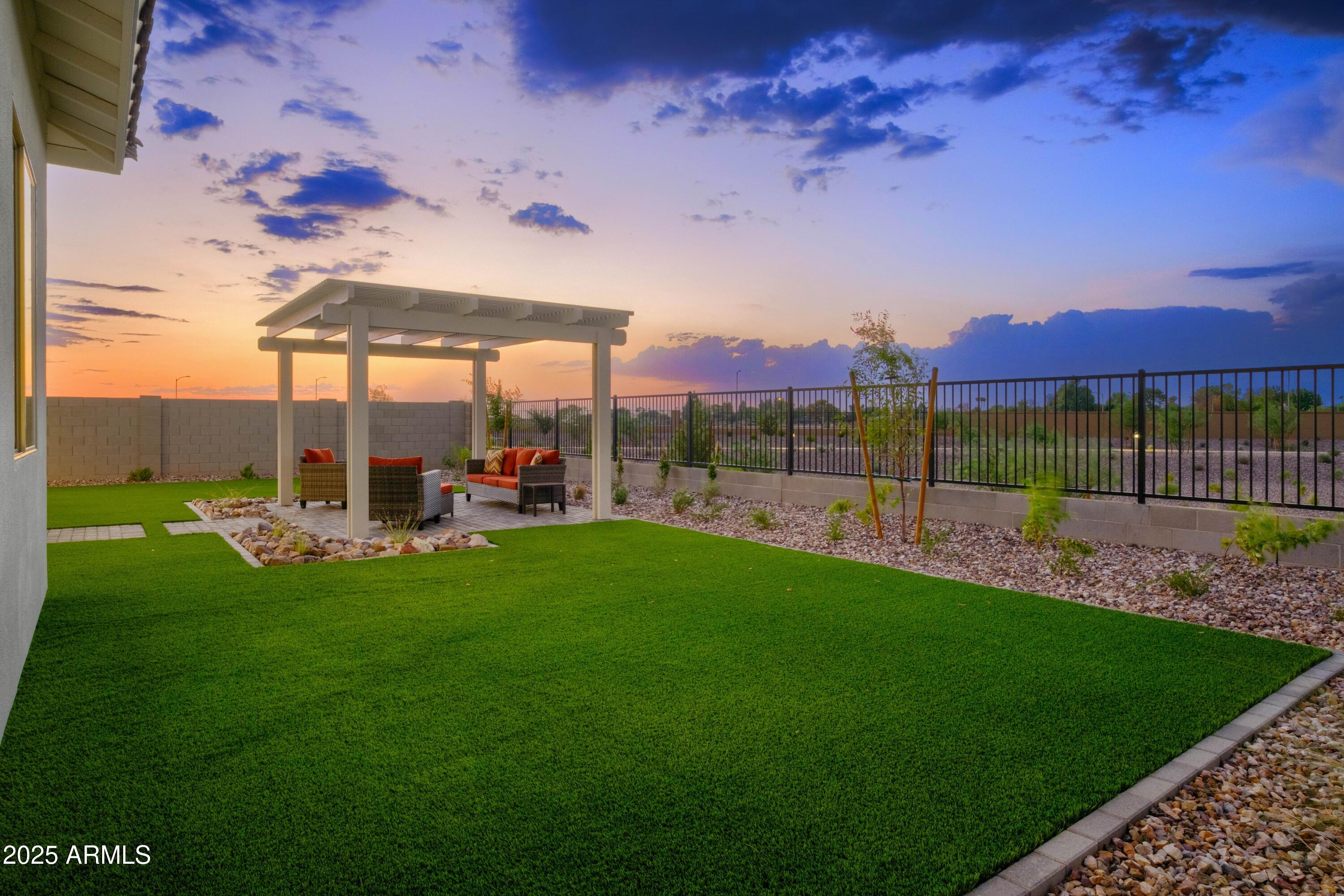 5125 West Coplen Farms Road Laveen, AZ 85339 - Photo 44 of 77 SAMPLE BACK YARD