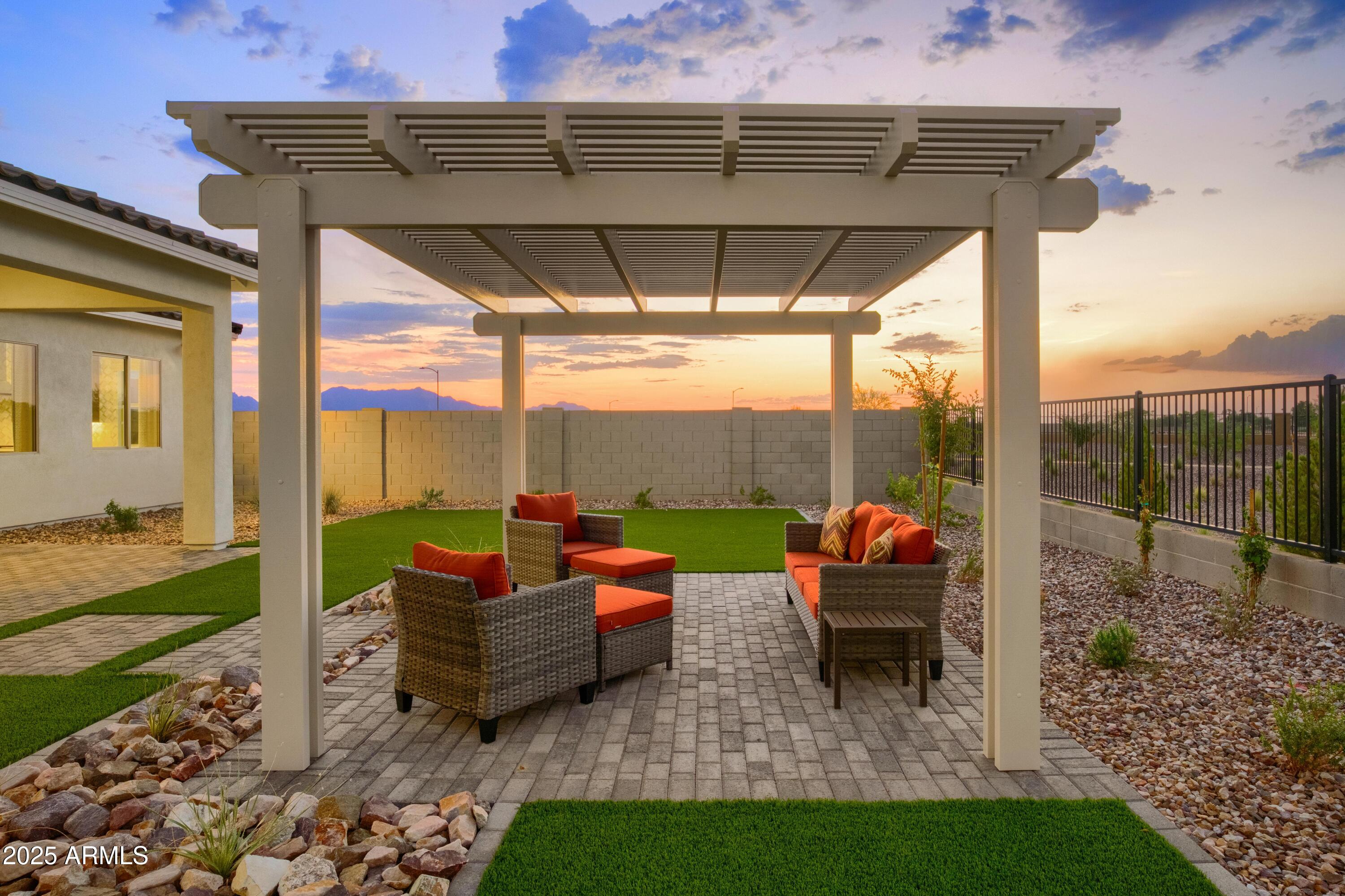5125 West Coplen Farms Road Laveen, AZ 85339 - Photo 48 of 77 SAMPLE BACK YARD