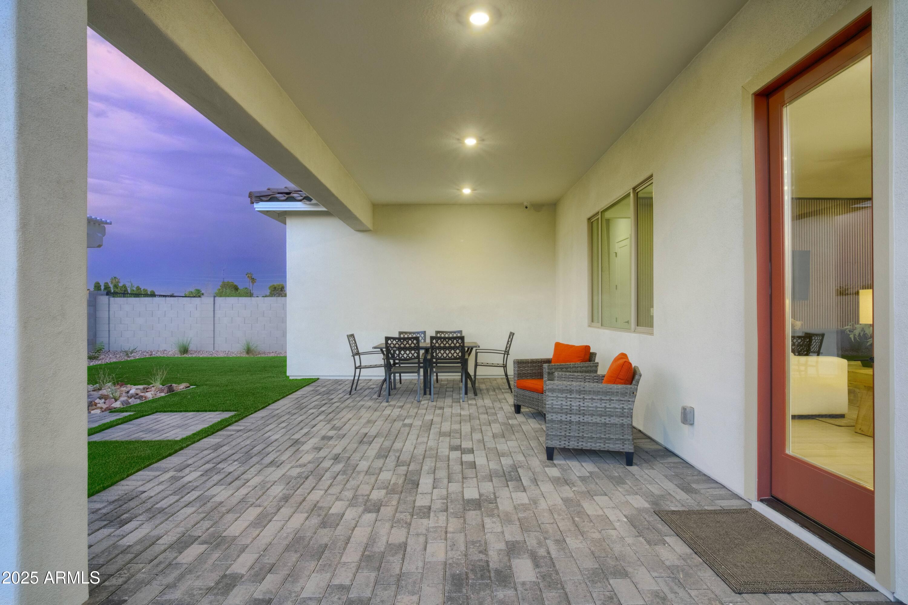 5125 West Coplen Farms Road Laveen, AZ 85339 - Photo 53 of 77 STANDARD BACK PATIO SIZE