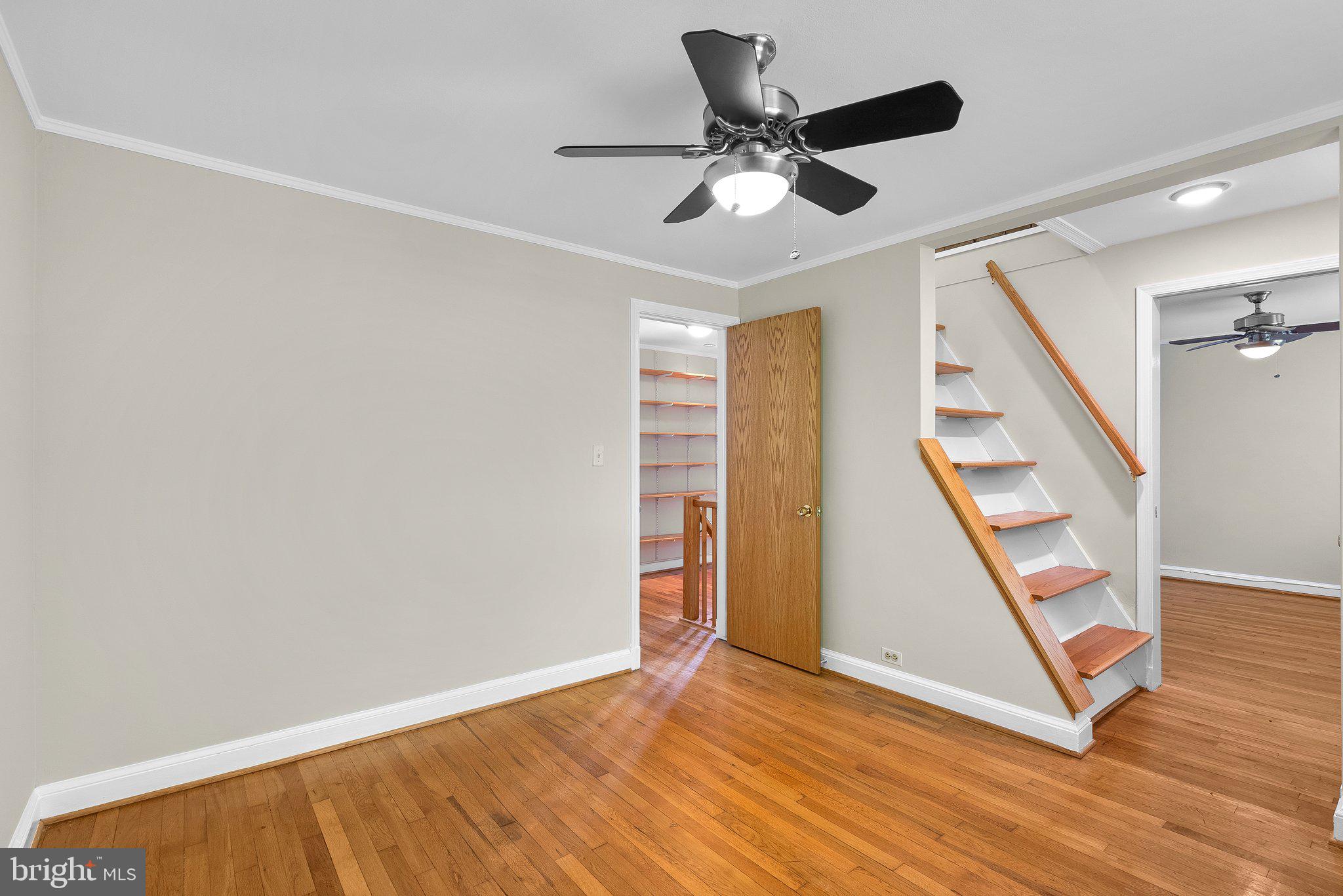 17 Ridge Road Greenbelt, MD 20770 - Photo 23 of 35 Bedroom 1 w/Walk Up Stairs to Attic