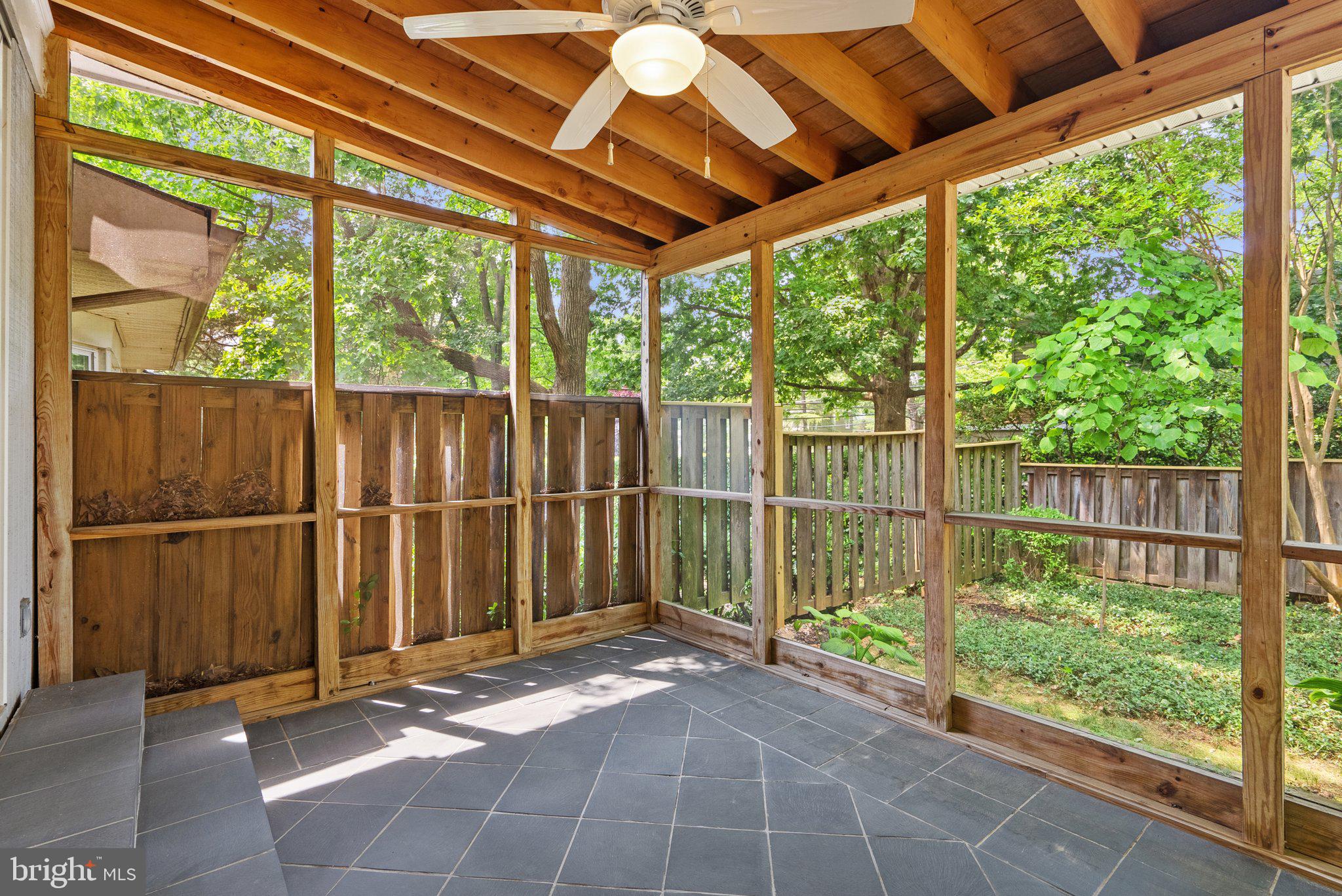 17 Ridge Road Greenbelt, MD 20770 - Photo 27 of 35 Rear Screened Porch