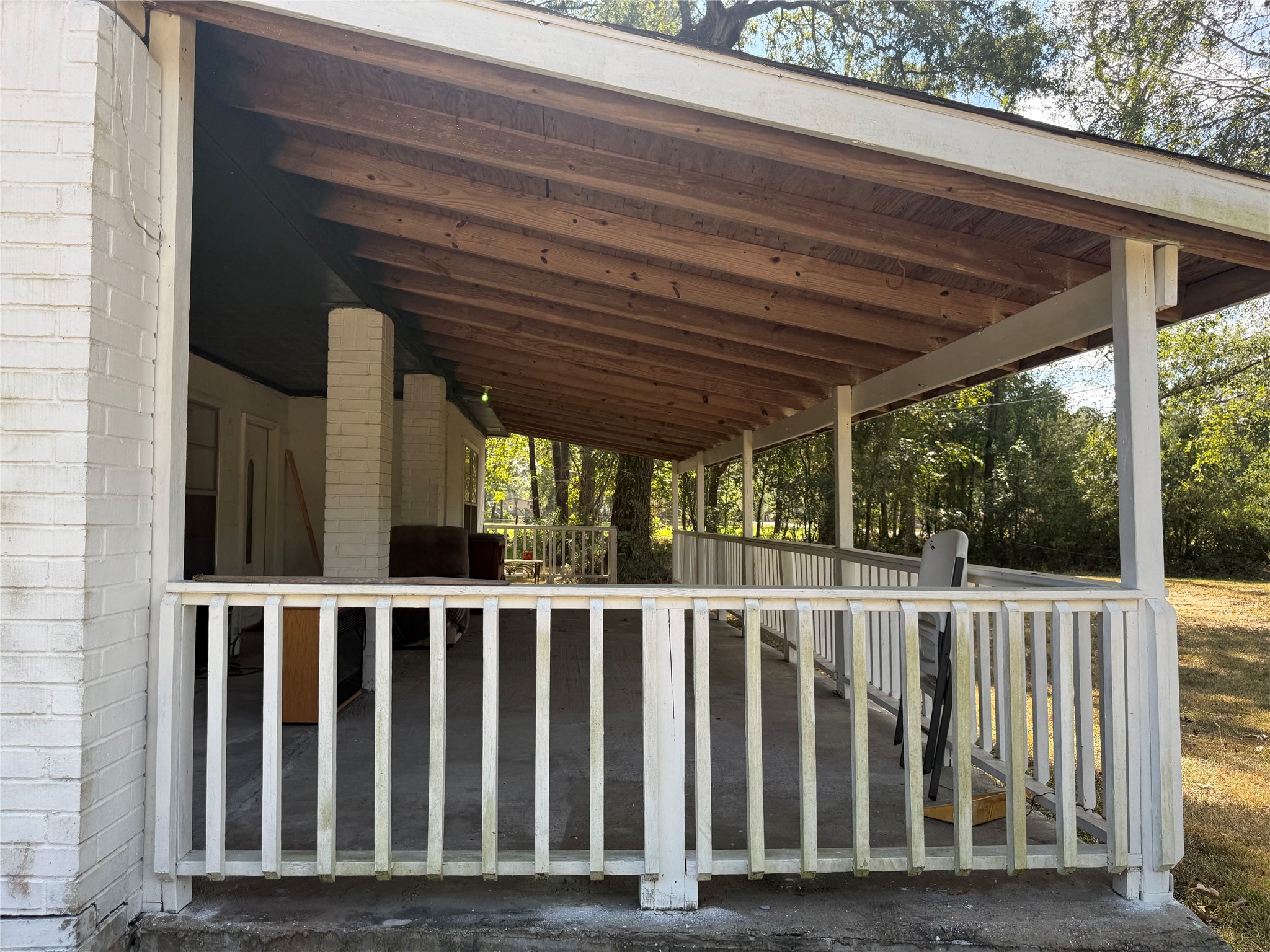20785 Deuster Lane Porter, TX 77365 - Photo 5 of 28 a view of a wooden fence