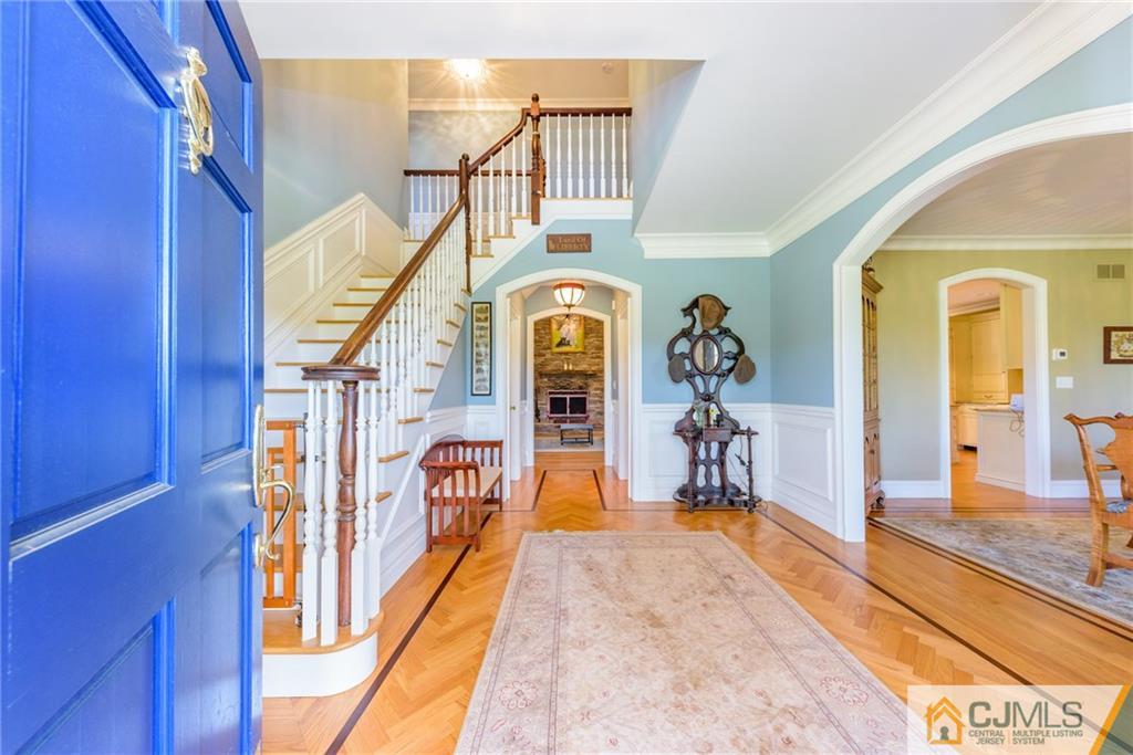 40 Pickle Road Califon, NJ 07830 - Photo 4 of 50 a view of hallway with wooden floor and windows
