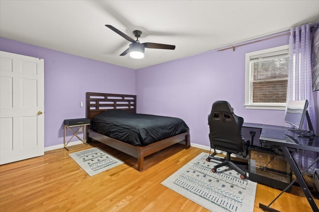 211 Cherry Street Bridgewater, MA 02324 - Photo 20 of 39 a bedroom with a bed window and a desk