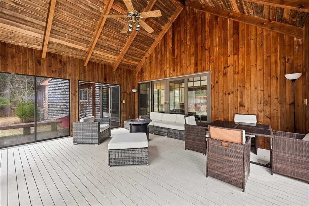 211 Cherry Street Bridgewater, MA 02324 - Photo 31 of 39 a living room with furniture and a large window