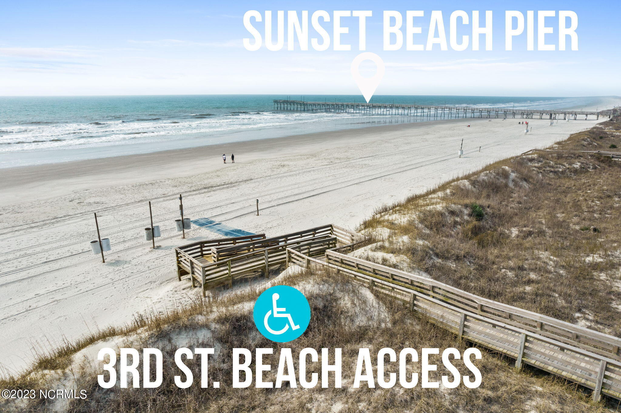 438 3rd Street Sunset Beach, NC 28468 - Photo 4 of 77 Handicapped beach access close by.