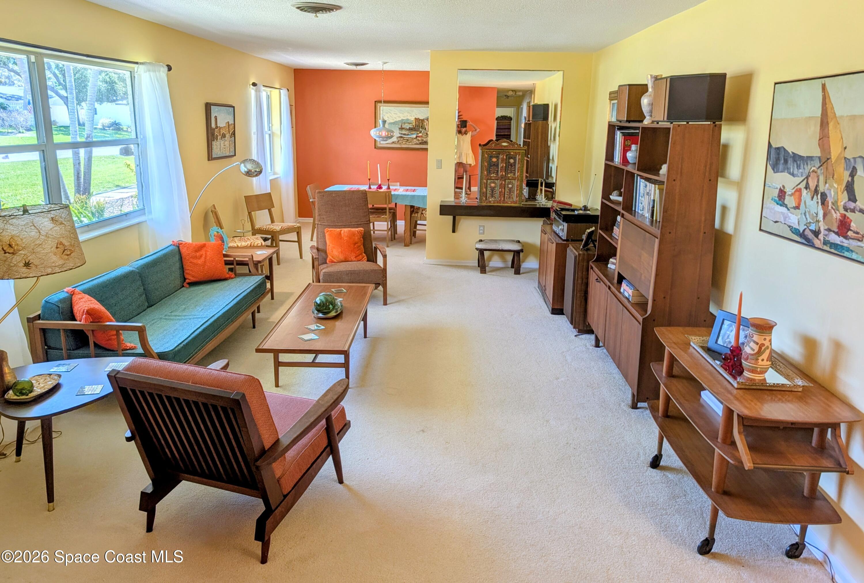 615 Oak Ridge Drive Indialantic, FL 32903 - Photo 2 of 65 Living Room