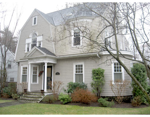162 Pine Ridge Road Newton, MA 02468 - Photo 1 of 1 front view of a house with a yard