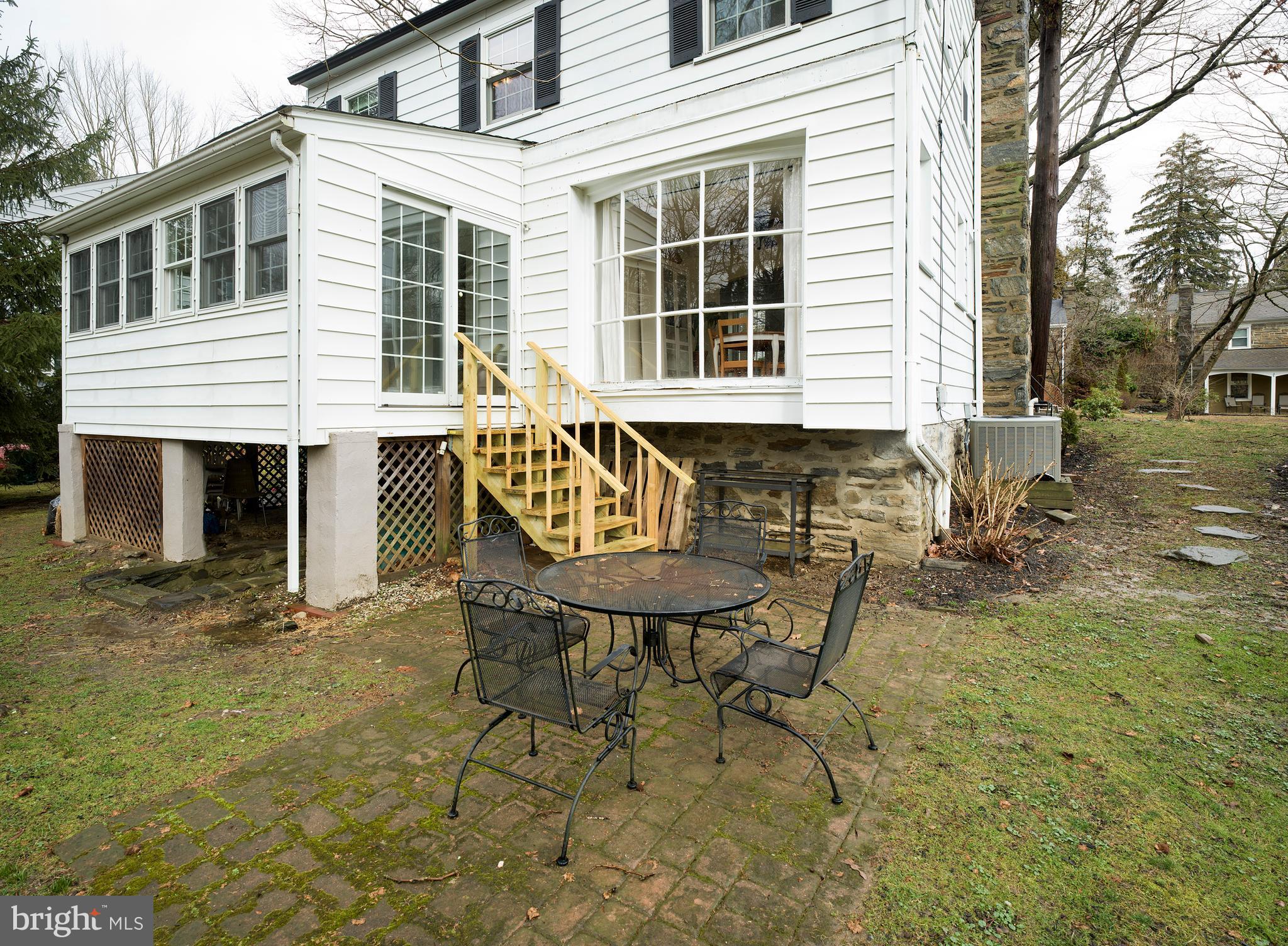 54 Allandale Road Wynnewood, PA 19096 - Photo 22 of 25 Back paver stone patio