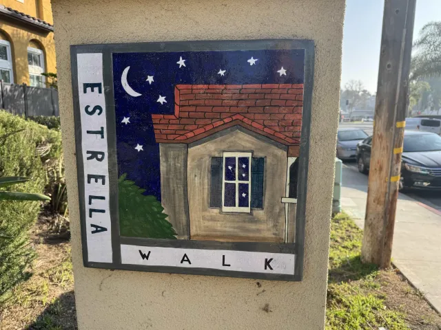 a view of front door of house