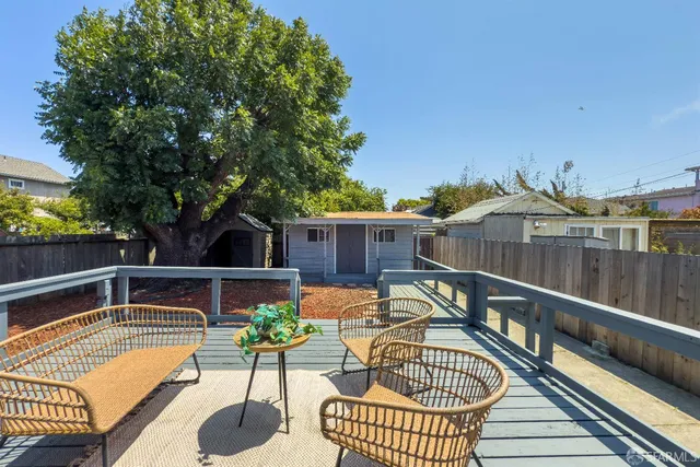 a front view of a house with a balcony