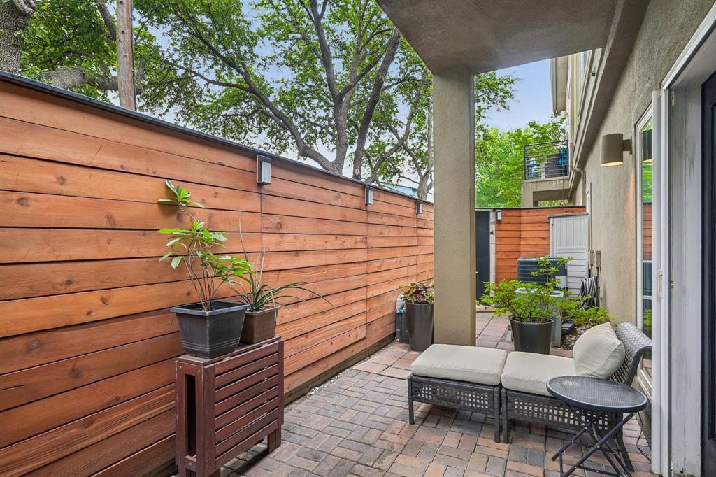 3553 Wheeler Street Dallas, TX 75209 - Photo 2 of 35 Private patio oasis for your daily dose of calm reflection