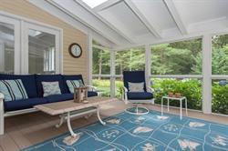 608 Old Post Road Cotuit, MA 02635 - Photo 6 of 30 a living room with furniture and a large window