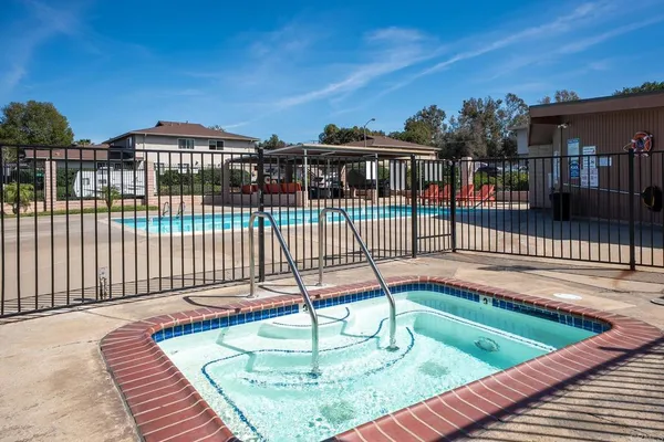 a view of a house with a balcony