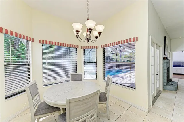 a very nice looking room with a large window