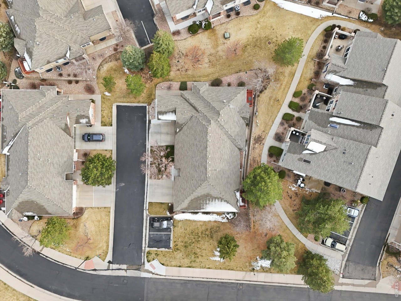 6227 Secrest Lane Arvada, CO 80403 - Photo 34 of 47 an aerial view of residential houses with outdoor space