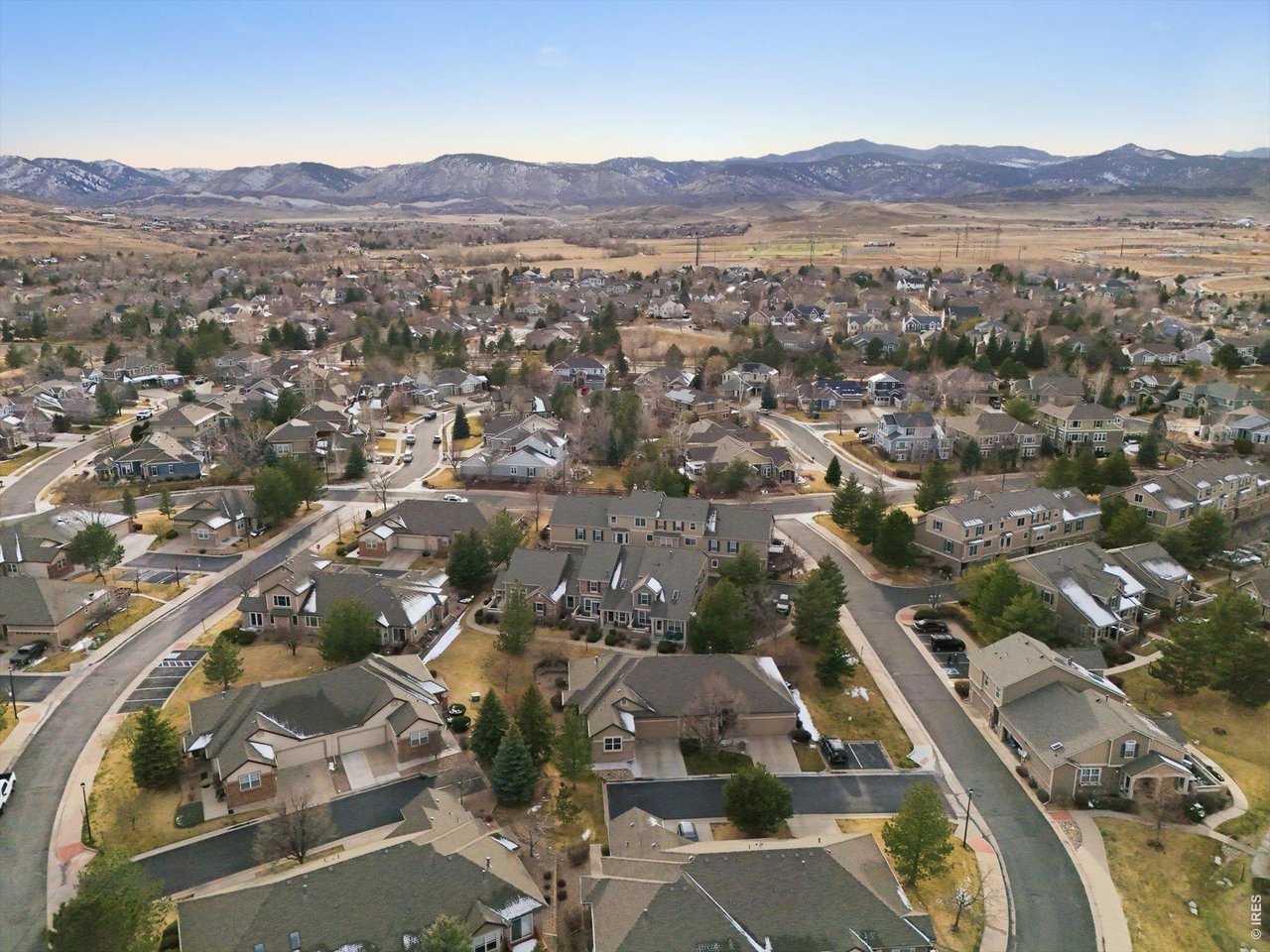 6227 Secrest Lane Arvada, CO 80403 - Photo 36 of 47 an aerial view of residential house and car parked