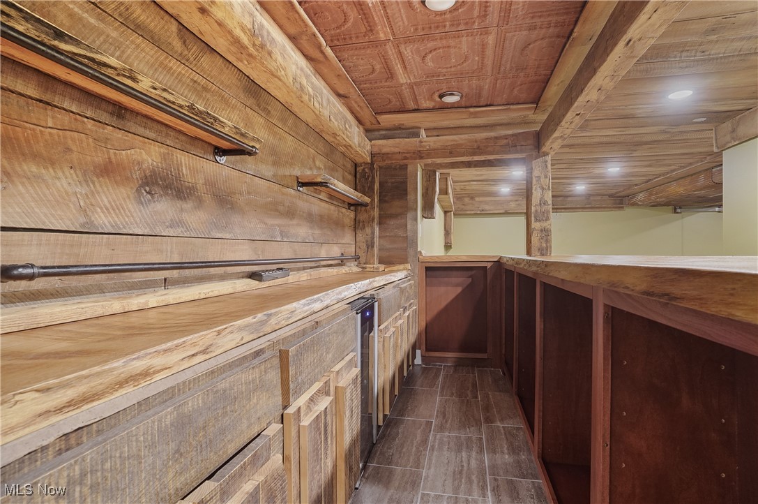 1453 Prospect Road Hudson, OH 44236 - Photo 38 of 50 Bar featuring a sauna / steam room and recessed lighting
