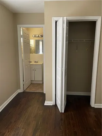 wooden floor in an empty room