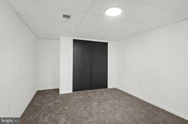 a room with storage and utility