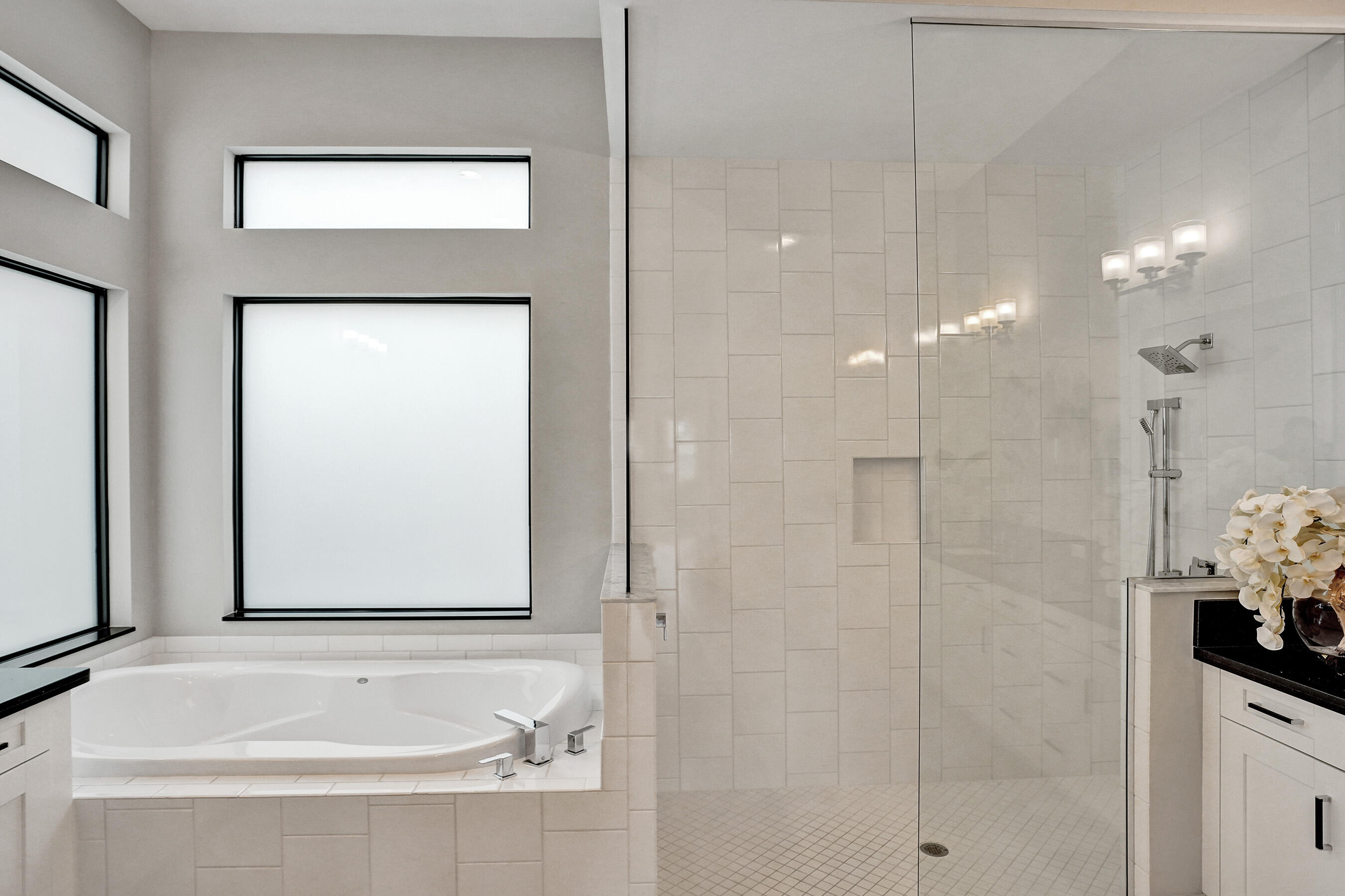 9052 Chauvet Way Boca Raton, FL 33496 - Photo 27 of 59 a bathroom with a bathtub and a shower