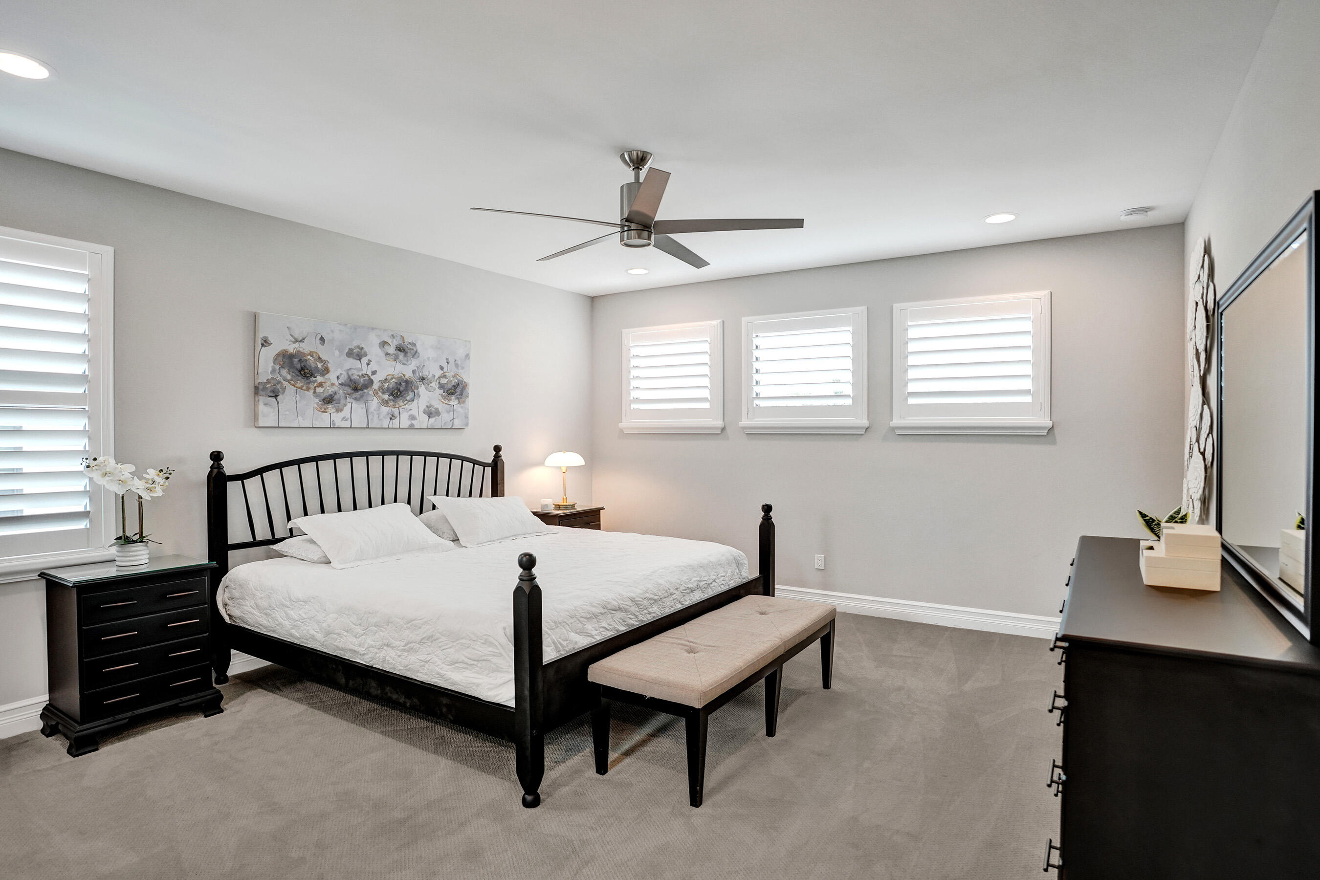 9052 Chauvet Way Boca Raton, FL 33496 - Photo 34 of 59 a bedroom with a bed and a window