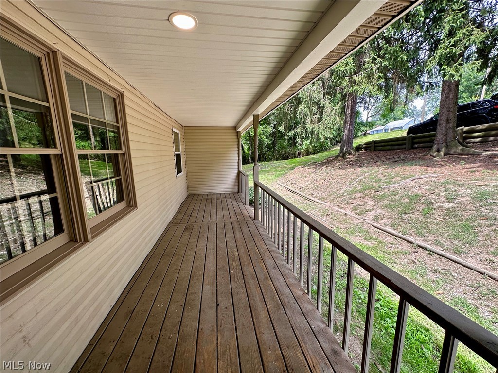 48963 Bloomfield Road East Liverpool, OH 43920 - Photo 6 of 25 View of deck