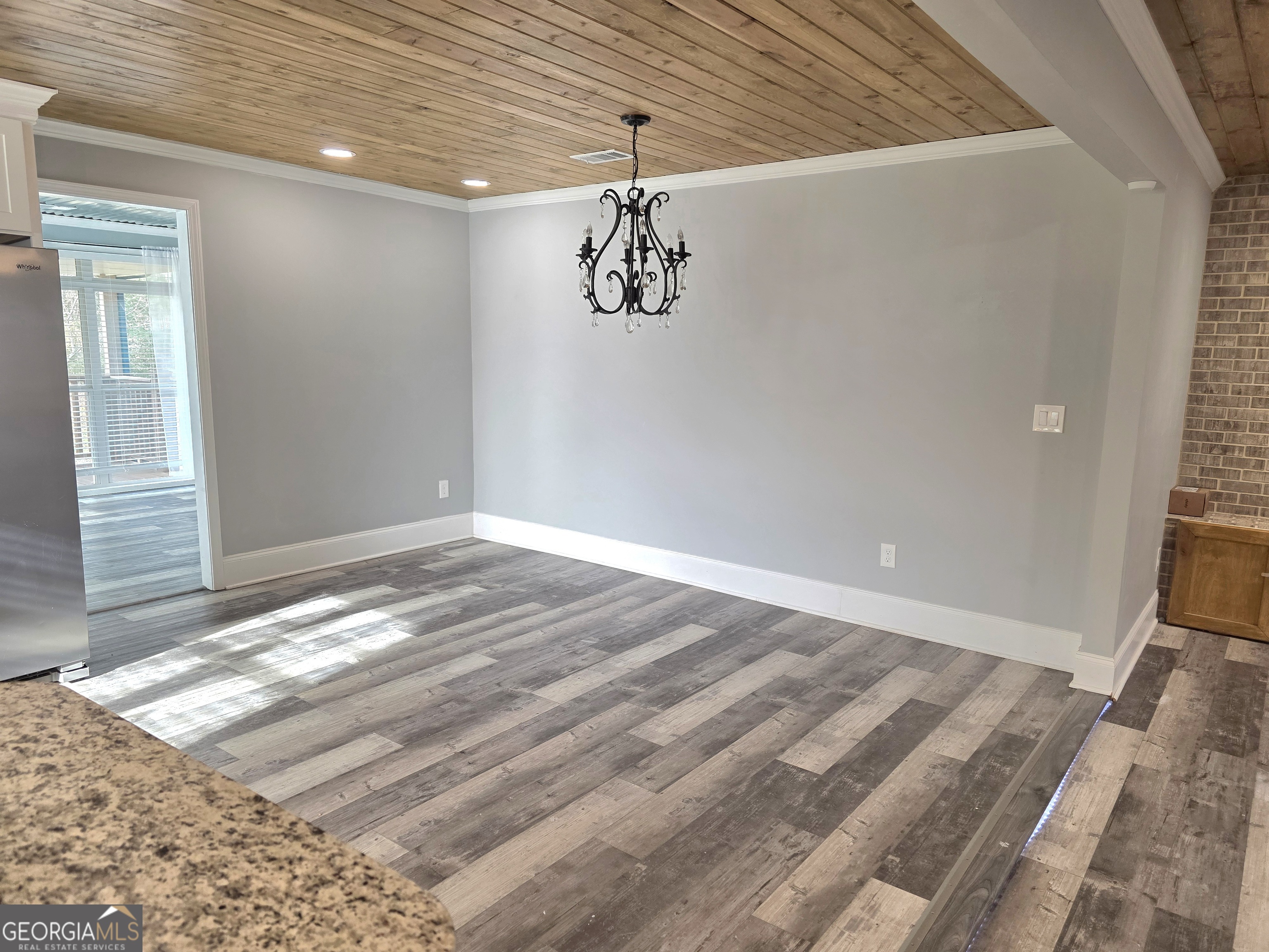 391 Price Street Statham, GA 30666 - Photo 12 of 41 a view of a livingroom with a ceiling fan