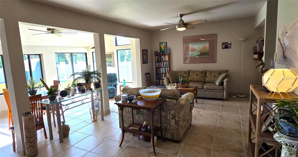 2076 River Basin Terrace Punta Gorda, FL 33982 - Photo 9 of 38 a view of a livingroom with furniture window and outside view