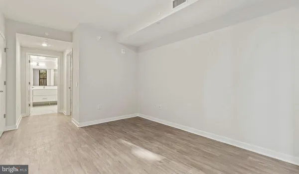 a view of a walk in closet