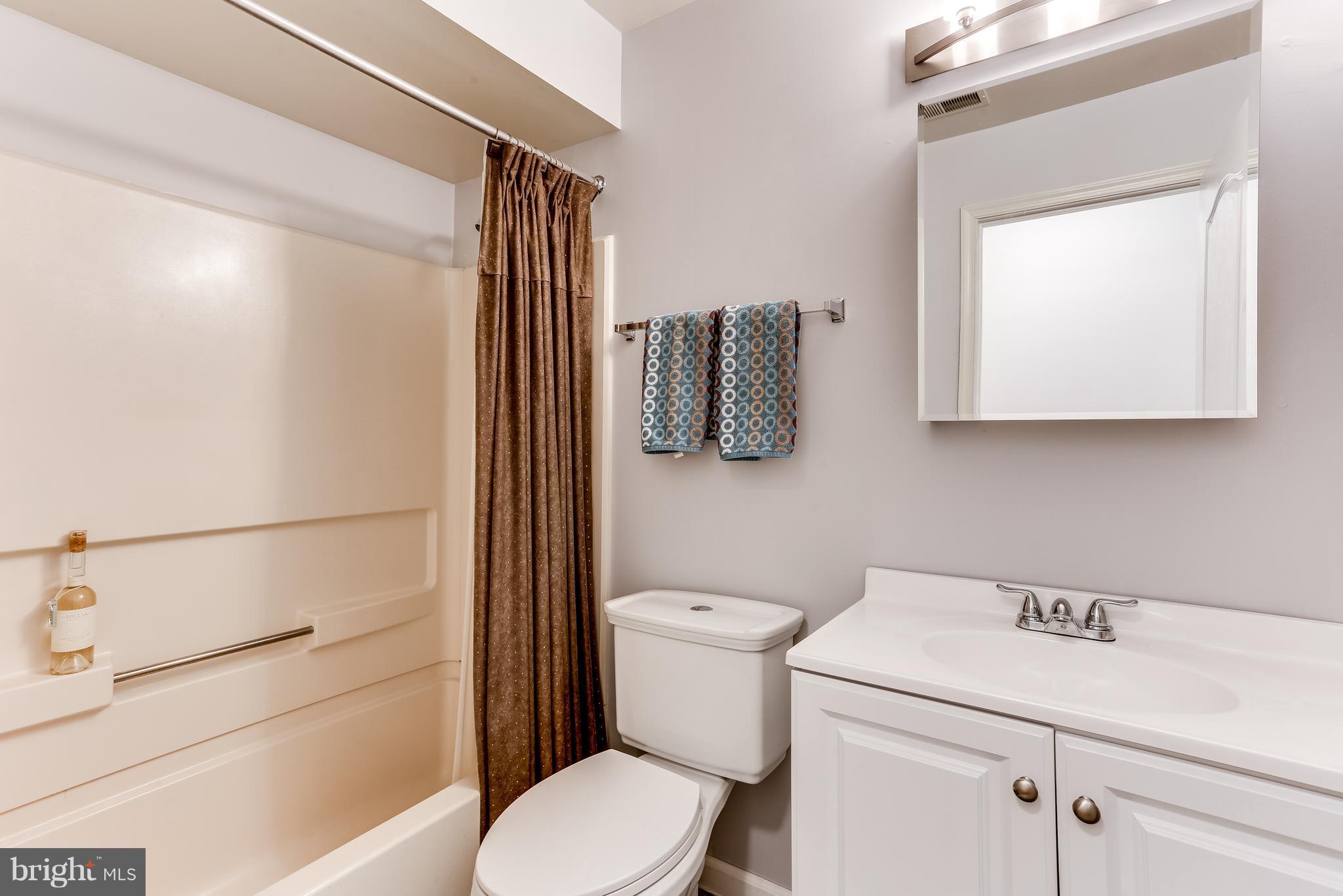 8513 Falls Run Road, Unit J Ellicott City, MD 21043 - Photo 28 of 30 Full Hall Bath- Remodeled 2018