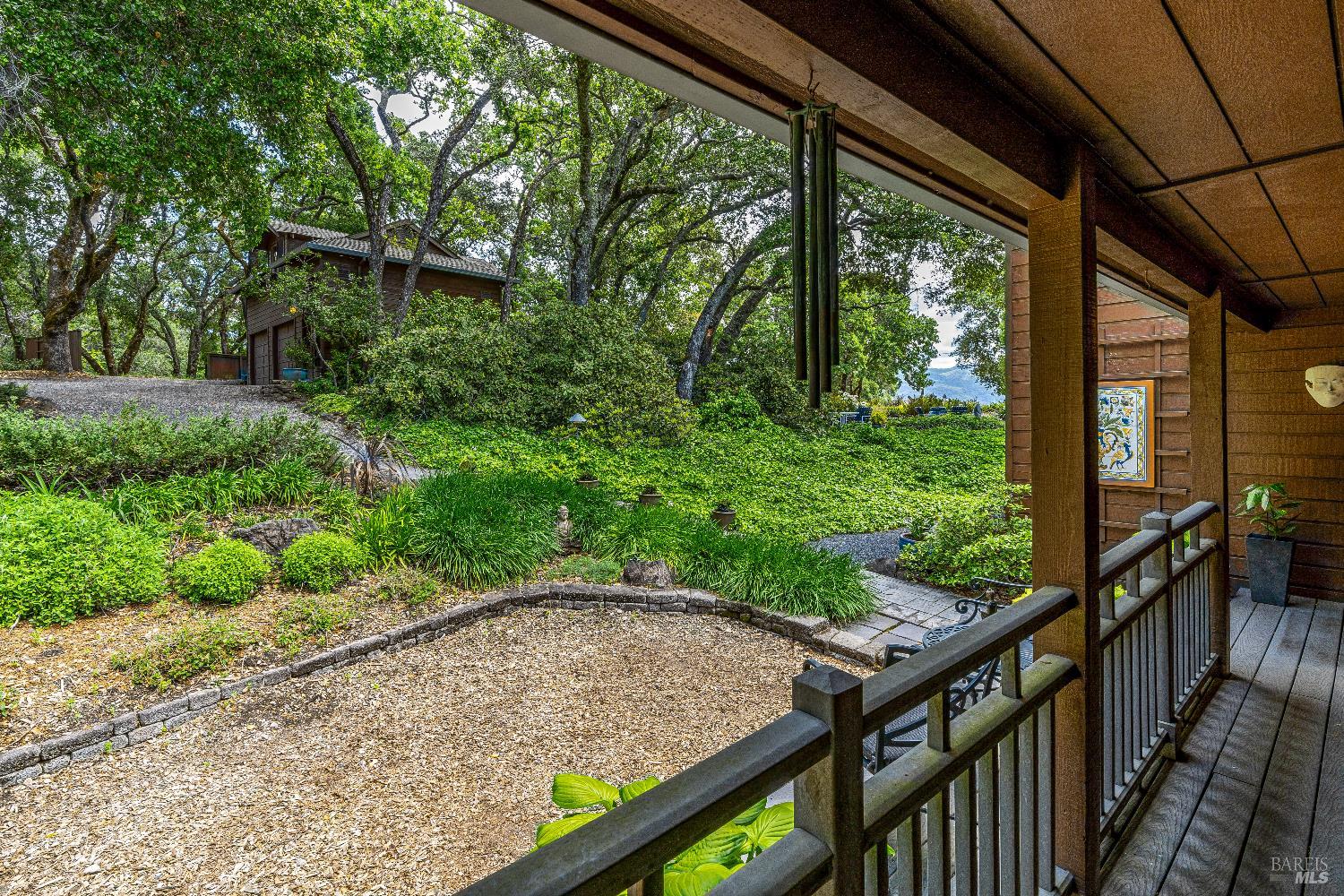 10601 Slattery Road Glen Ellen, CA 95442 - Photo 31 of 45 View towards the detached garage.