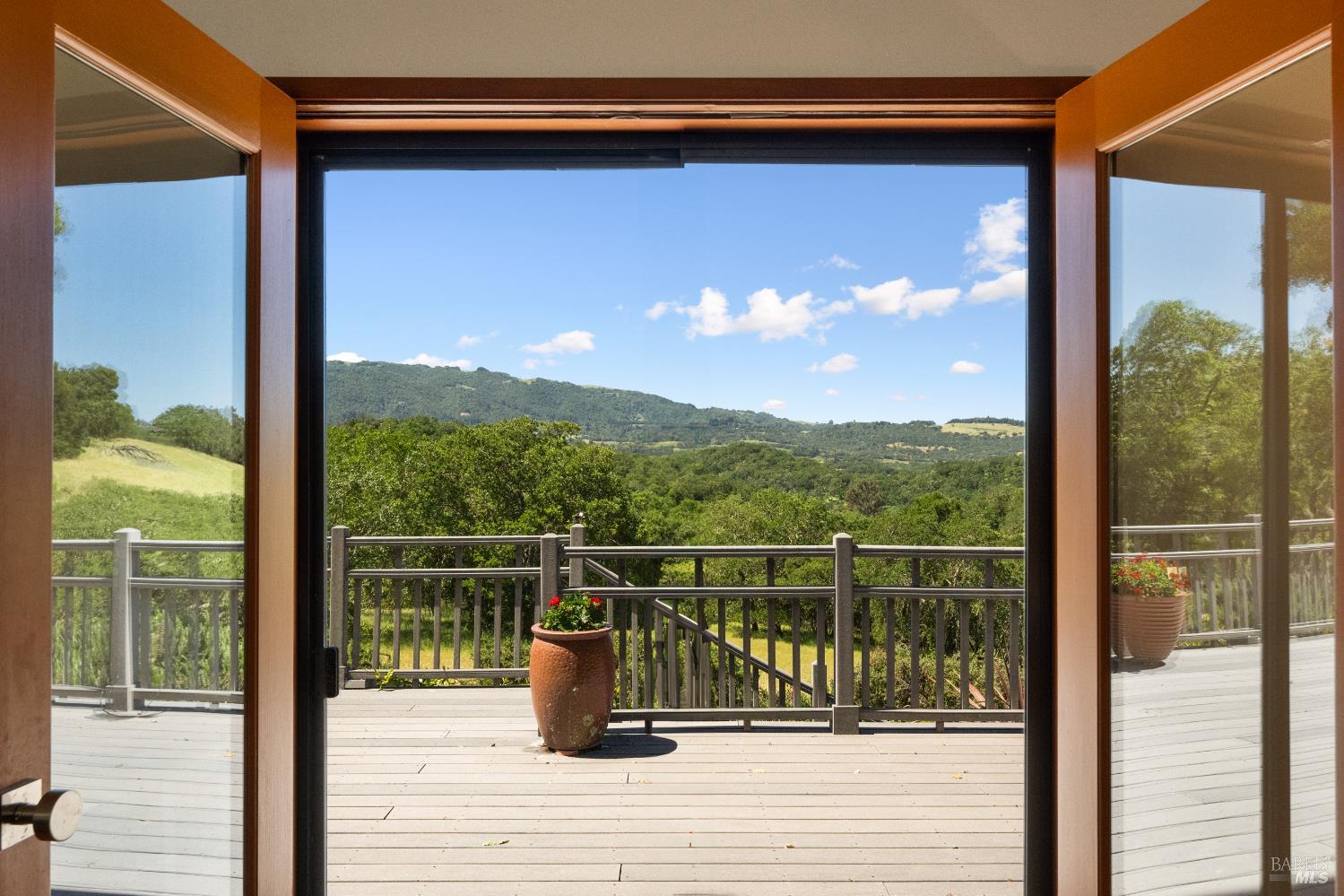 10601 Slattery Road Glen Ellen, CA 95442 - Photo 7 of 45 Steps out to the wrapping porch with firepit lounge and outdoor dining.