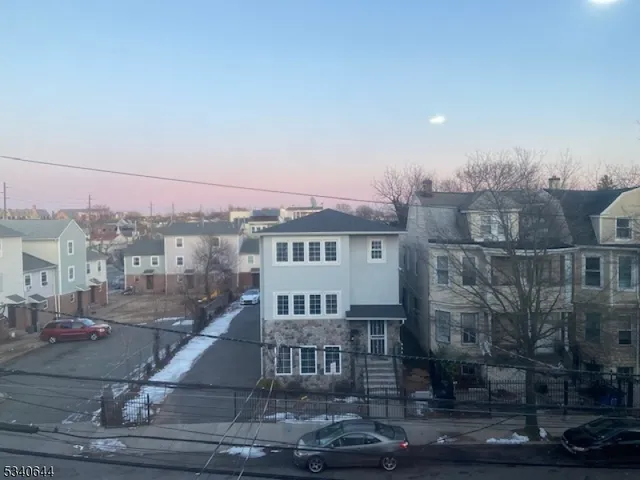 a view of a city from a terrace
