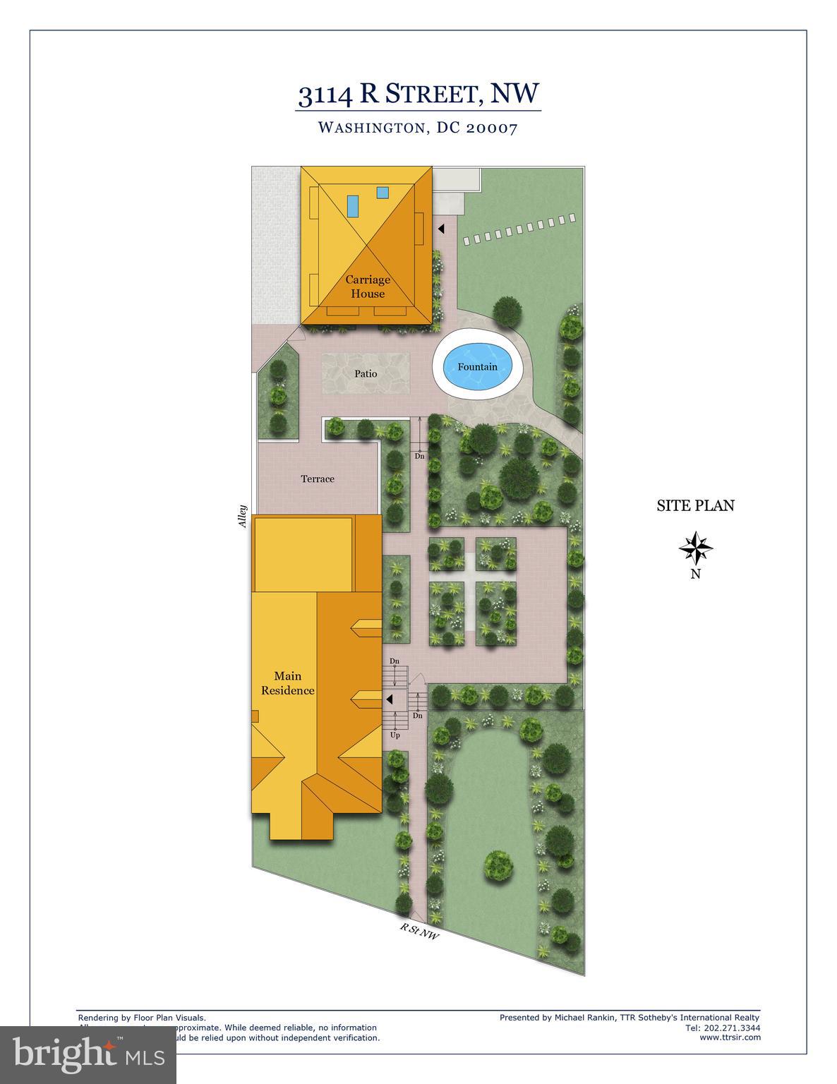 3114 R Street Northwest Washington, DC 20007 - Photo 15 of 17 Site Plan