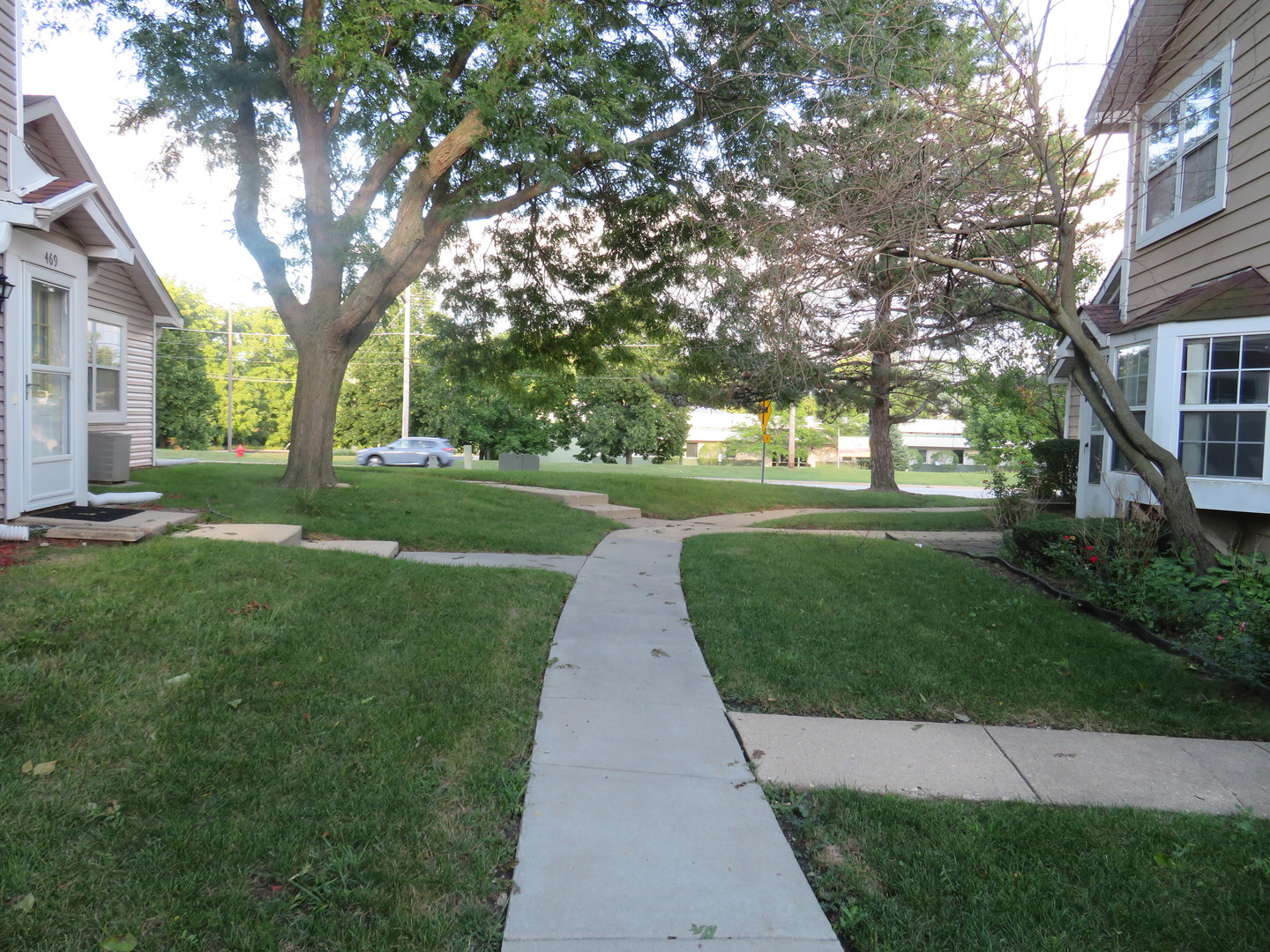 457 North Cambridge Drive, Unit 457 Palatine, IL 60067 - Photo 3 of 31 a view of a park with large trees