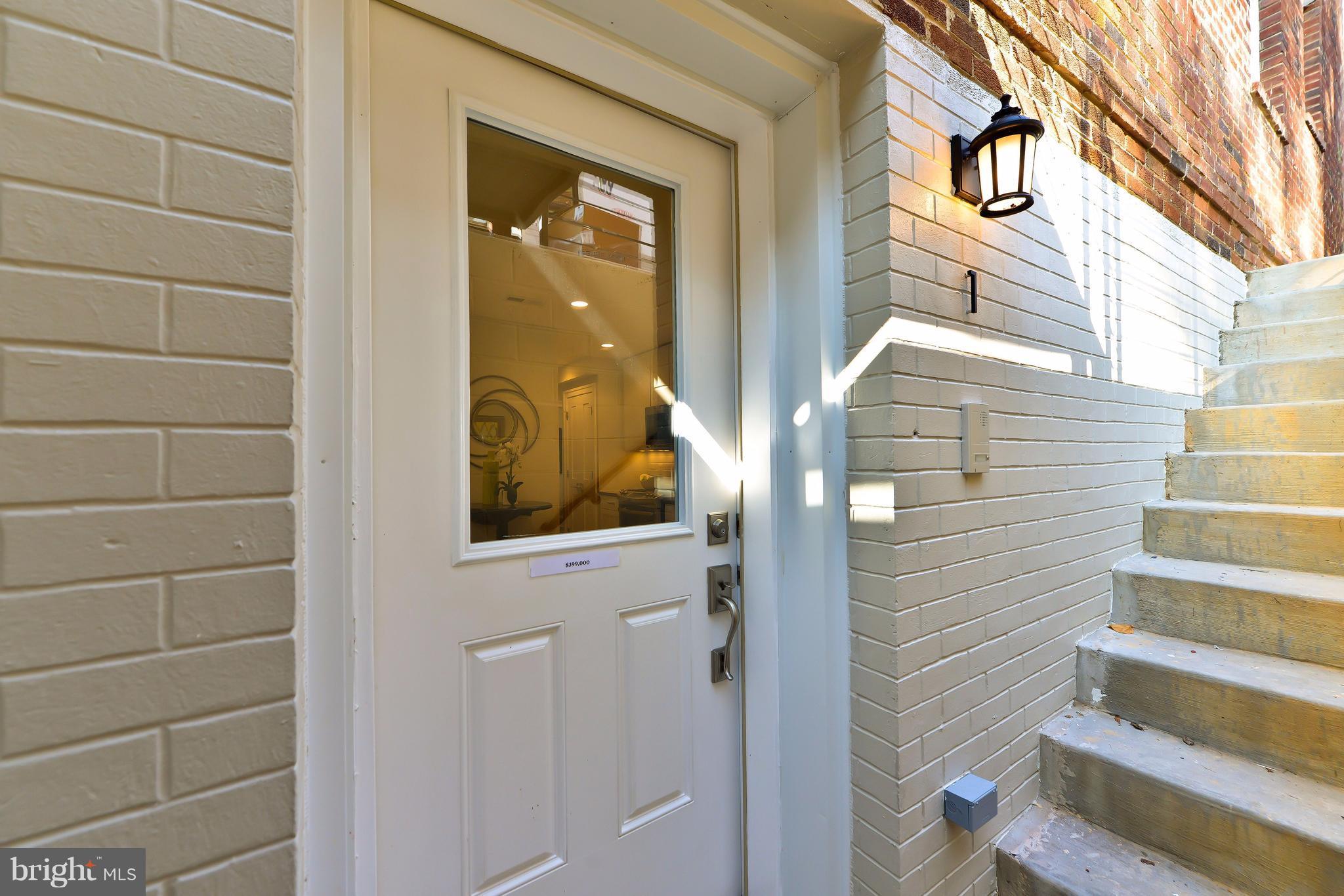 3921 Fulton Street Northwest, Unit 1 Washington, DC 20007 - Photo 1 of 25 a view of a door of the house