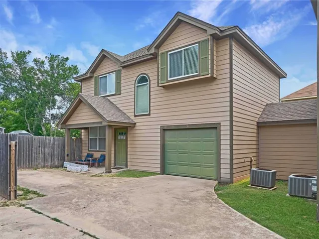 a front view of house with yard