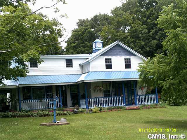 839 Albion Cross Road Pulaski, NY 13142 - Photo 1 of 1 Exterior Front Spacious Country Farm House with so