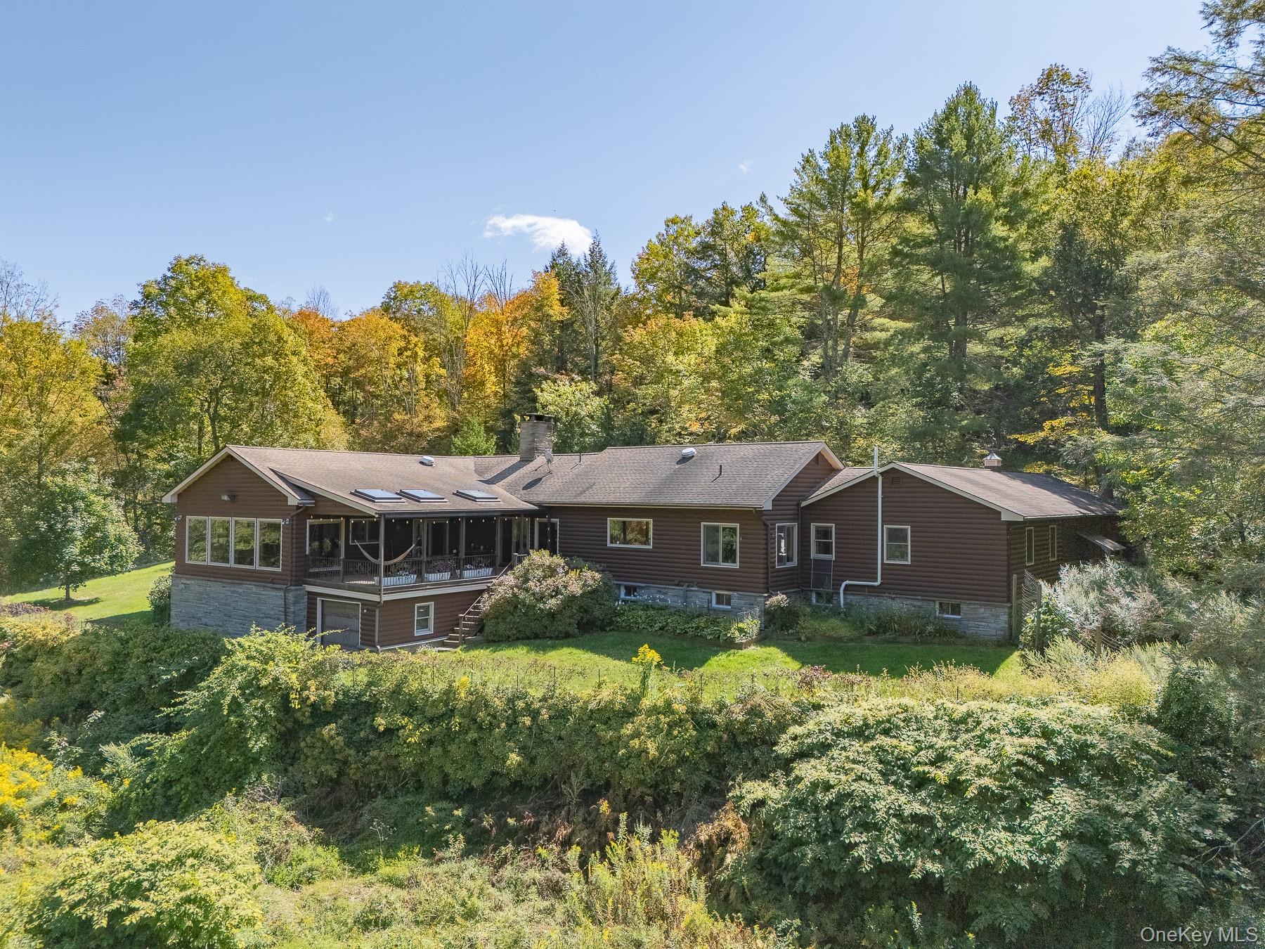 1009 Beaverkill Road Livingston Manor, NY 12758 - Photo 3 of 19 an aerial view of a house
