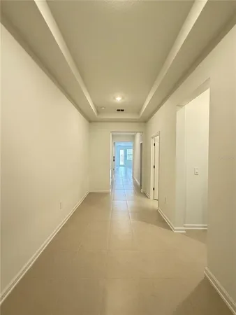 a view of empty room