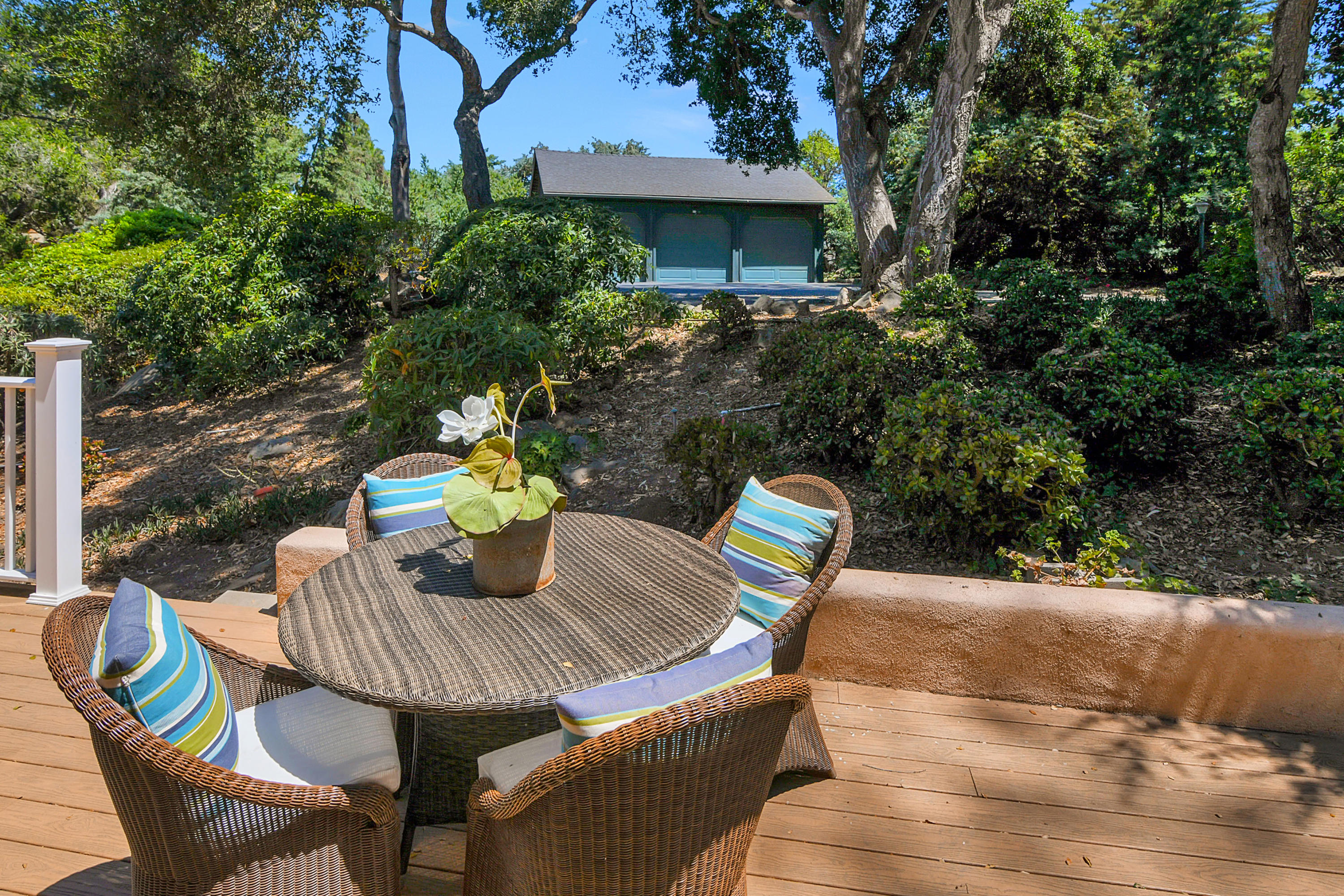 220 Rametto Road Santa Barbara, CA 93108 - Photo 25 of 25 Deck and Back Yard