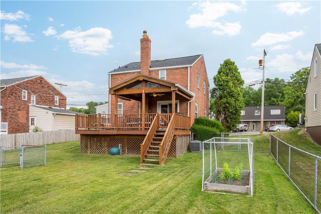 370 Vanadium Road Pittsburgh, PA 15243 - Photo 21 of 24 a view of a house with a backyard