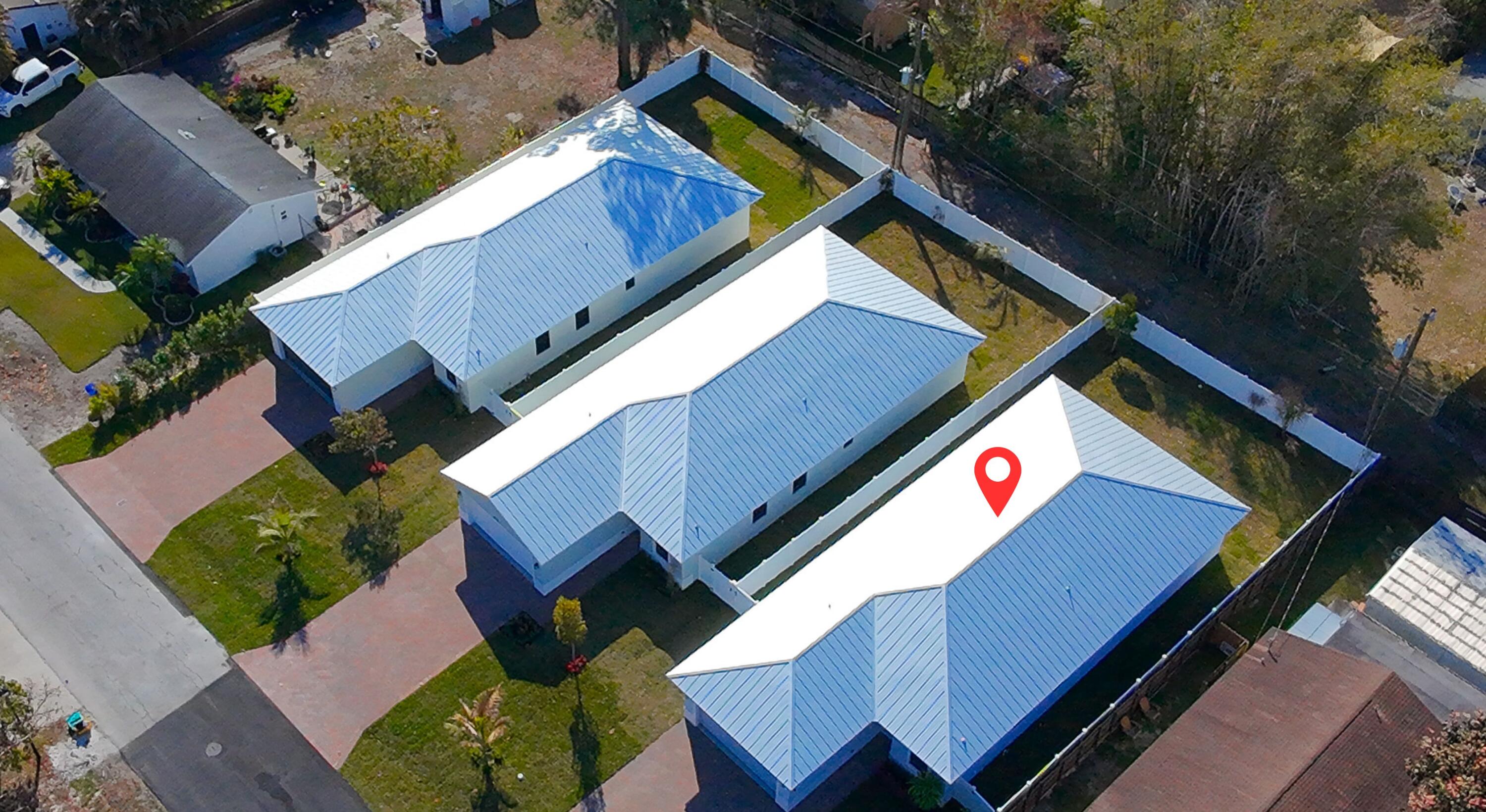 314 4th Street Jupiter, FL 33458 - Photo 44 of 55 an aerial view of a house
