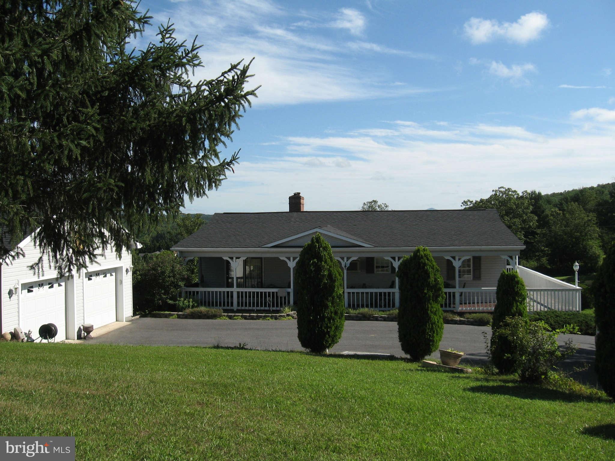 1860 Highland Ridge Road Berkeley Springs, WV 25411 - Photo 6 of 30 Exterior Rear